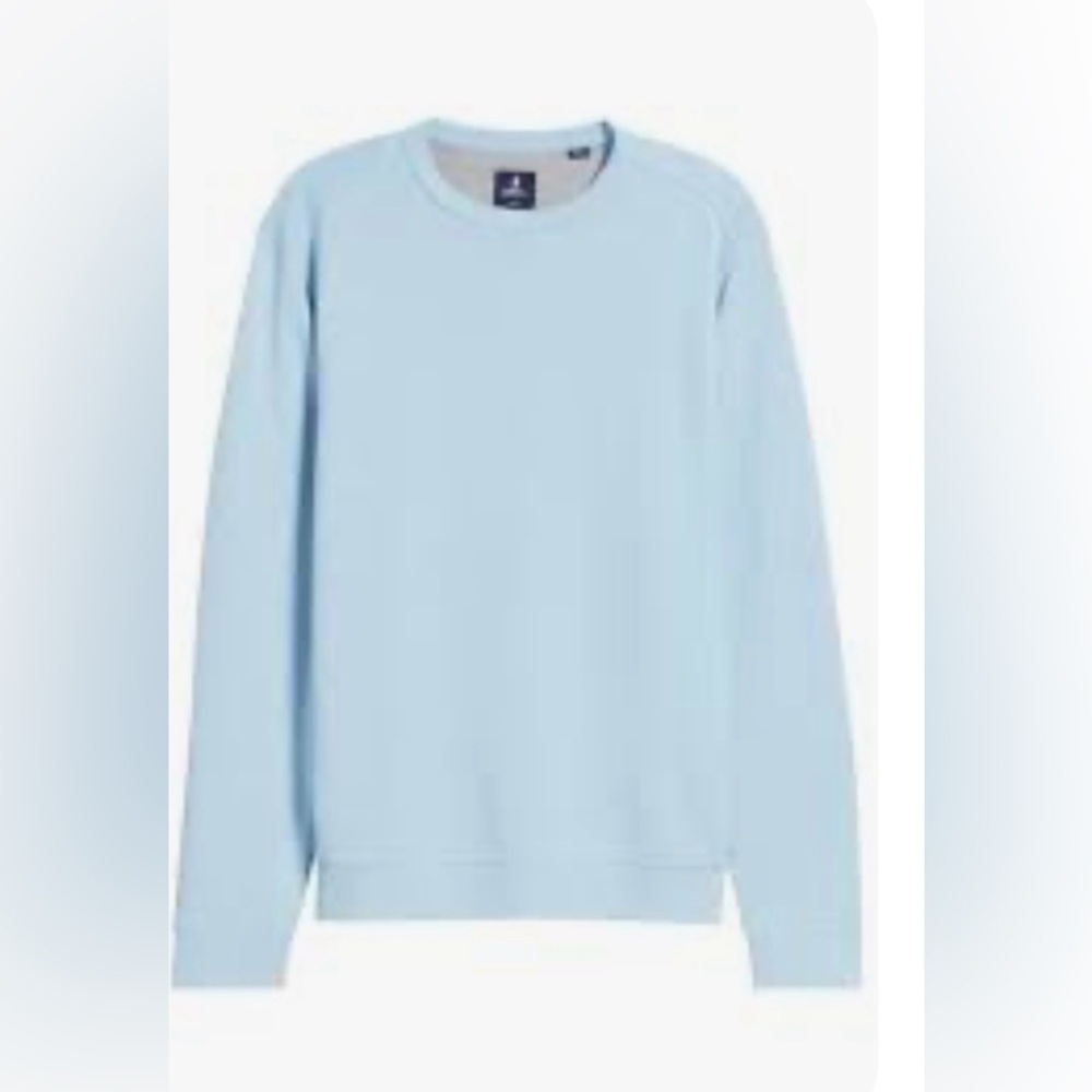 johnnie-O Men's  sz L Crewneck Sweatshirt preppy Light Blue